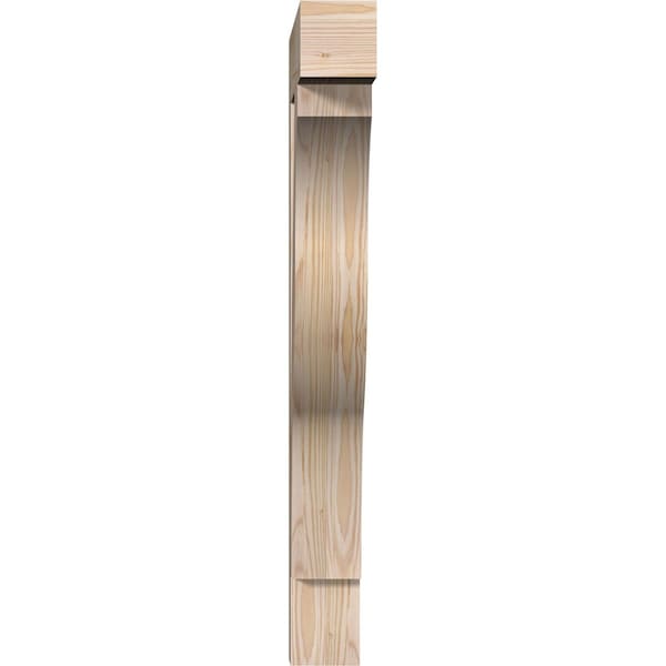 Funston Block Smooth Bracket, Douglas Fir, 3 1/2W X 20D X 32H